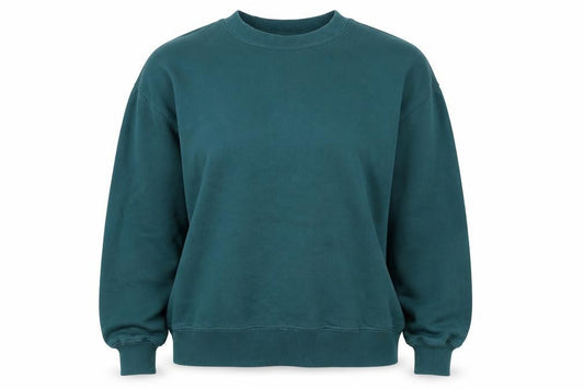 Monki Women Green M UK 12 Crew Neck Pullover Sweatshirt