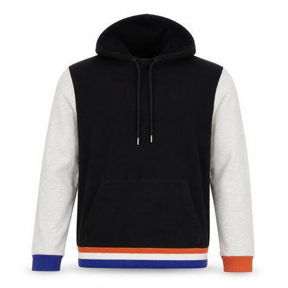 ASOS Men’s Black M Pullover Hoodie Colour Block Striped Trim