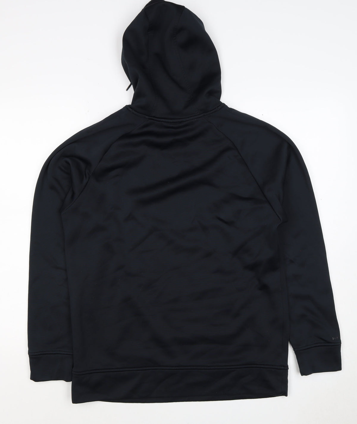 Under Armour Men’s Black S Loose Fit Logo Graphic Pullover Hoodie