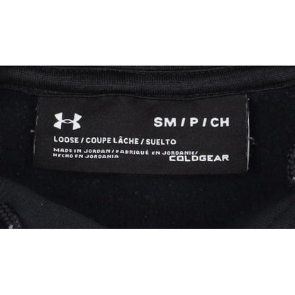 Under Armour Men’s Black S Loose Fit Logo Graphic Pullover Hoodie