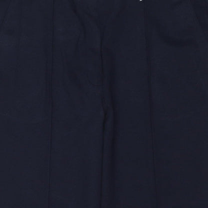 Marks and Spencer Women’s Navy Size 18 Short Straight Pull-On Trousers