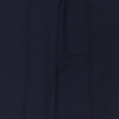 Marks and Spencer Women’s Navy Size 18 Short Straight Pull-On Trousers
