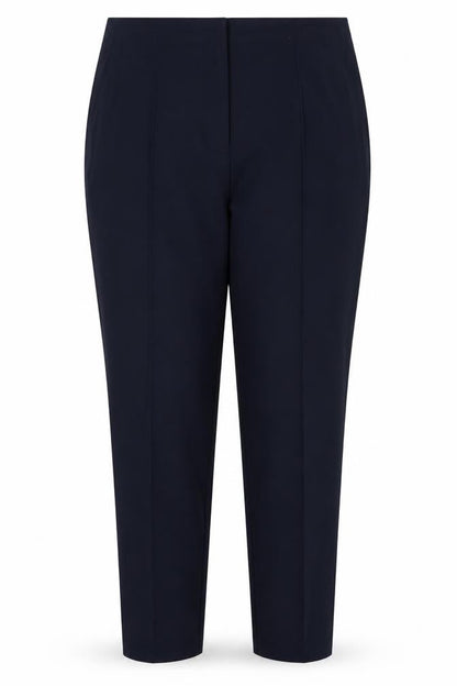 Marks and Spencer Women’s Navy Size 18 Short Straight Pull-On Trousers