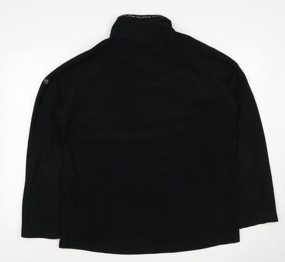 Craghoppers Men’s Black XL Half Zip Fleece Pullover Outdoor Sweatshirt