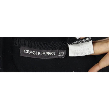 Craghoppers Men’s Black XL Half Zip Fleece Pullover Outdoor Sweatshirt