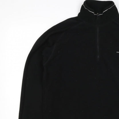 Craghoppers Men’s Black XL Half Zip Fleece Pullover Outdoor Sweatshirt