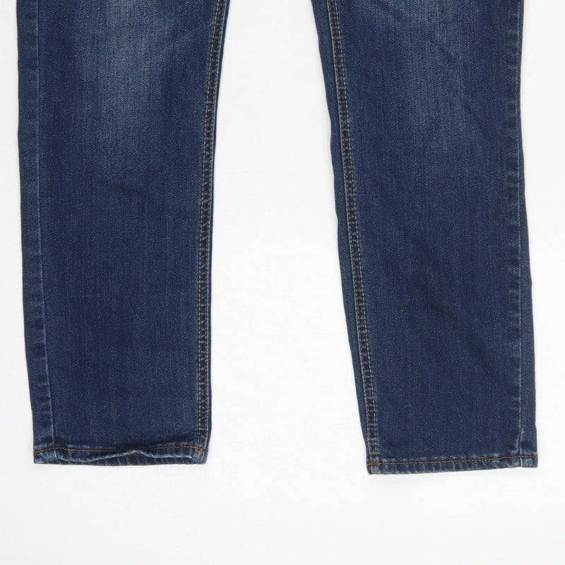 Next Women Blue Maternity Skinny Jeans Size 10 Regular Stretch