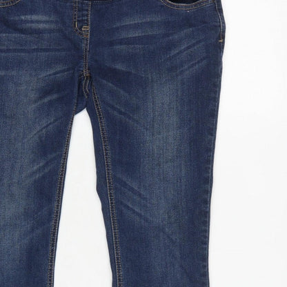 Next Women Blue Maternity Skinny Jeans Size 10 Regular Stretch