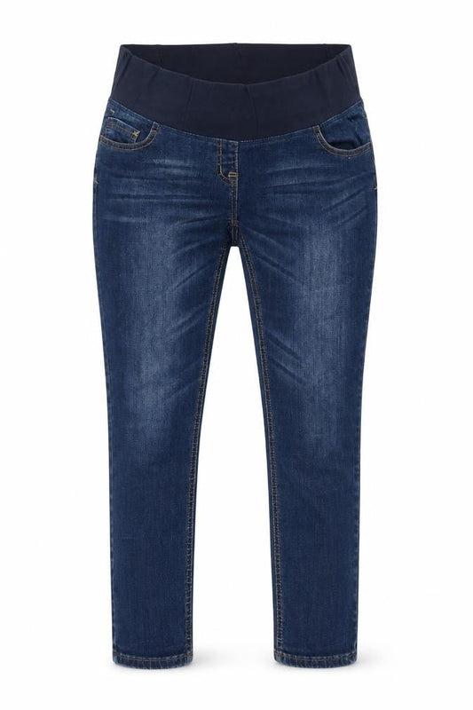 Next Women Blue Maternity Skinny Jeans Size 10 Regular Stretch