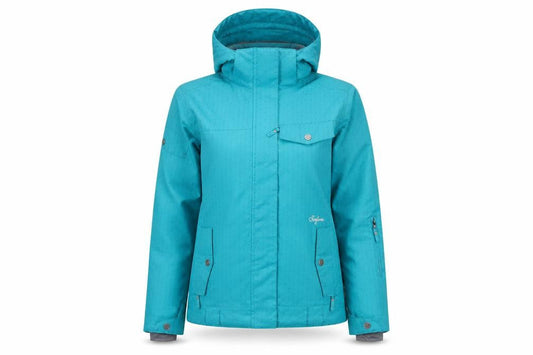 Surfanic Women’s Blue M Waterproof Breathable Hooded Ski Jacket