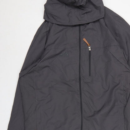 SAPULAS Men’s Black 3XL Hooded Outdoor Windbreaker Jacket
