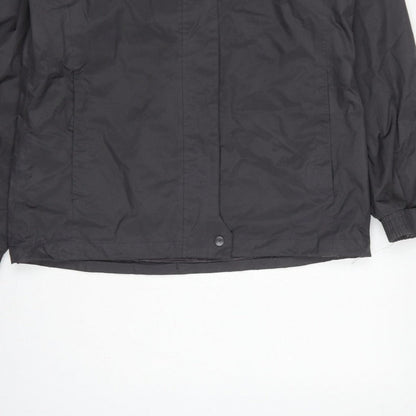 Higear Women’s Black Size 10 Hooded Rain Jacket Lightweight Outdoor