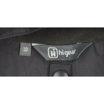 Higear Women’s Black Size 10 Hooded Rain Jacket Lightweight Outdoor