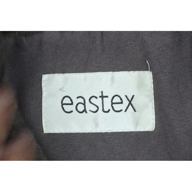 Eastex Women's Brown UK 14 Basic Jacket Faux Fur Collar Lined
