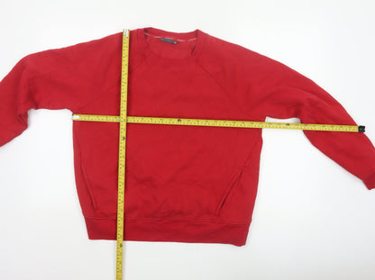 Marks and Spencer Women Red UK 14 Goodmove Pullover Sweatshirt Pockets