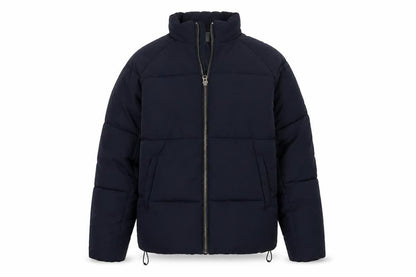ASOS Men’s Black M Puffer Jacket Quilted Insulated Full Zip