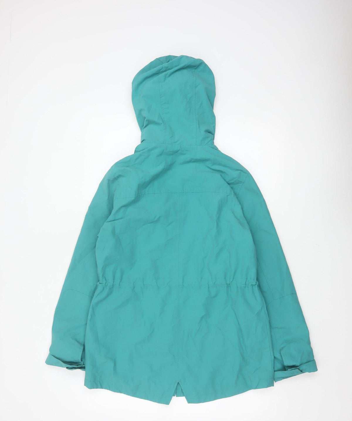 Marks and Spencer Women Green UK 10 Hooded Parka Jacket