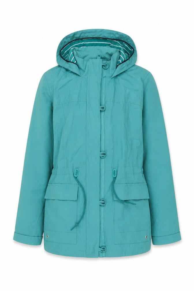 Marks and Spencer Women Green UK 10 Hooded Parka Jacket