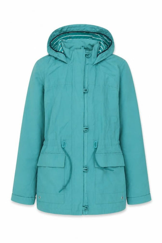 Marks and Spencer Women Green UK 10 Hooded Parka Jacket