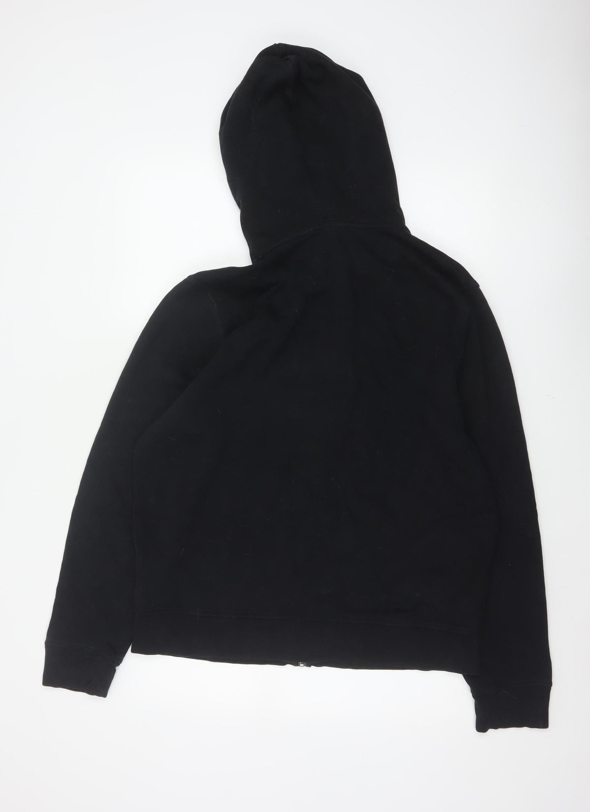 GAP Men’s Black L Full Zip Hooded Fleece Hoodie Pockets
