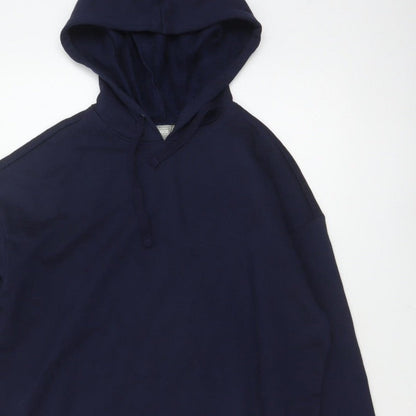 ASOS Women’s Blue UK 10 Pullover Hoodie 100% Cotton
