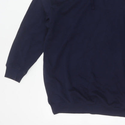 ASOS Women’s Blue UK 10 Pullover Hoodie 100% Cotton