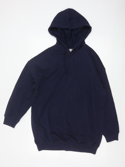 ASOS Women’s Blue UK 10 Pullover Hoodie 100% Cotton