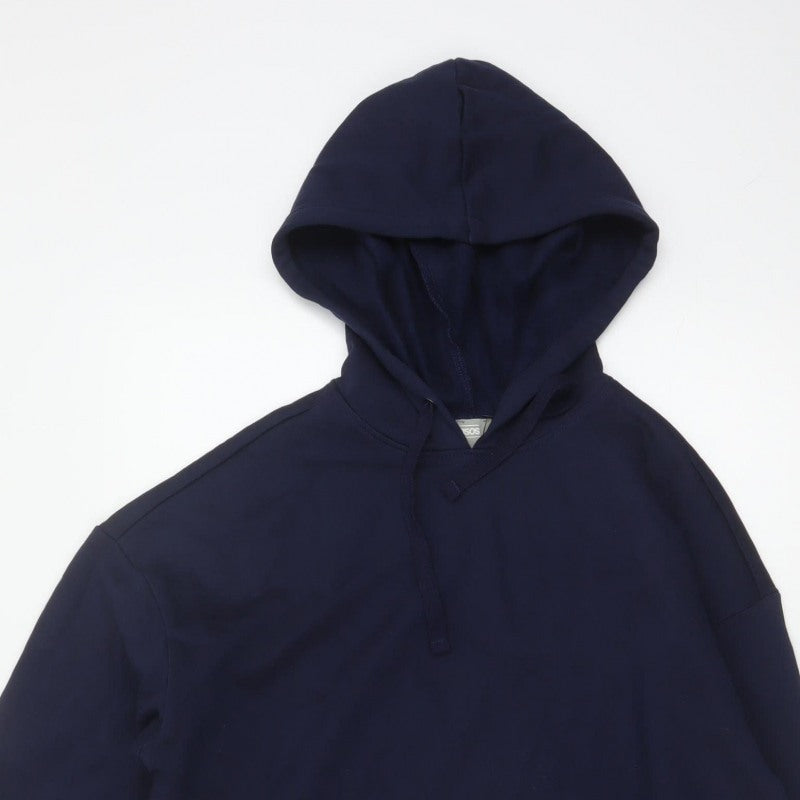 ASOS Women’s Blue UK 10 Pullover Hoodie 100% Cotton