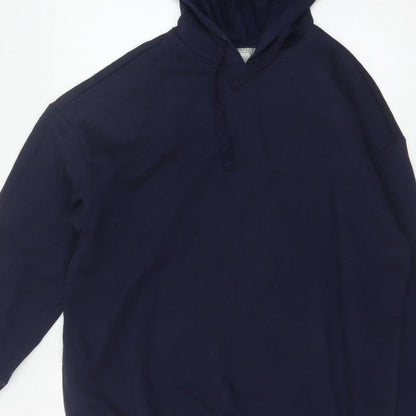 ASOS Women’s Blue UK 10 Pullover Hoodie 100% Cotton