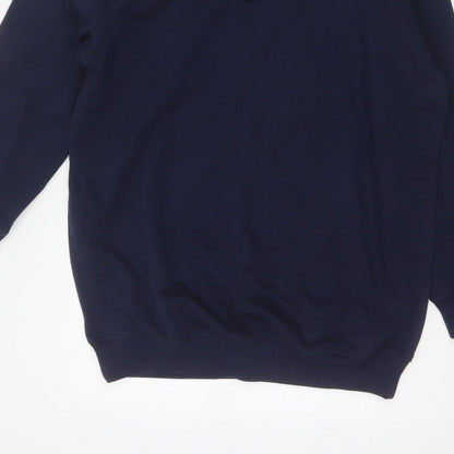 ASOS Women’s Blue UK 10 Pullover Hoodie 100% Cotton