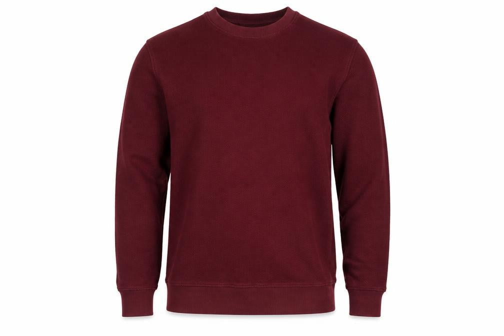 Red Herring Men’s Burgundy M Cotton Crew Neck Pullover Sweatshirt