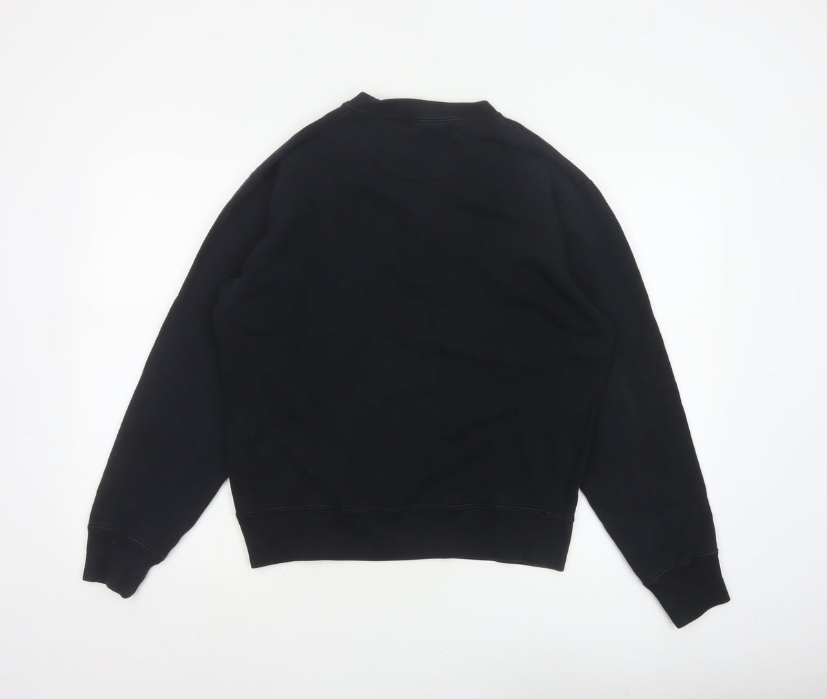 Uniqlo Men’s Black M Crew Neck Pullover Cotton Sweatshirt