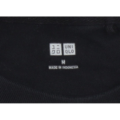 Uniqlo Men’s Black M Crew Neck Pullover Cotton Sweatshirt