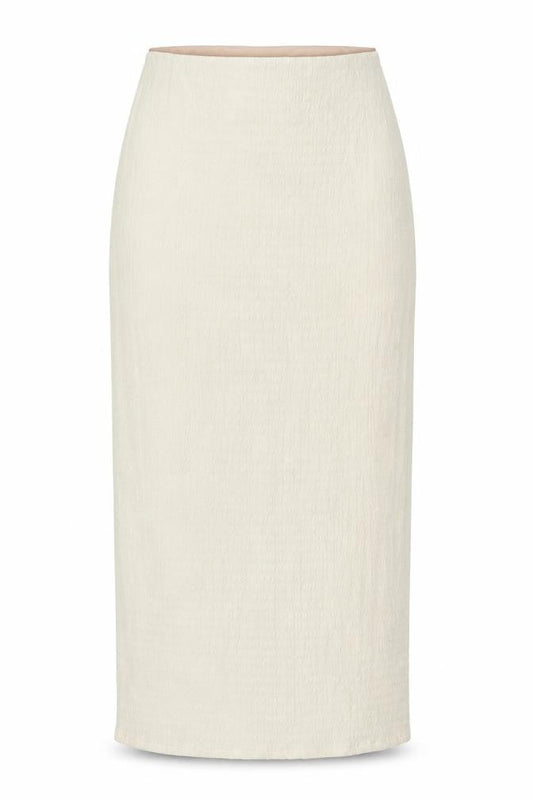ASOS Design Women’s Ivory UK 8 Pencil Maxi Skirt Textured