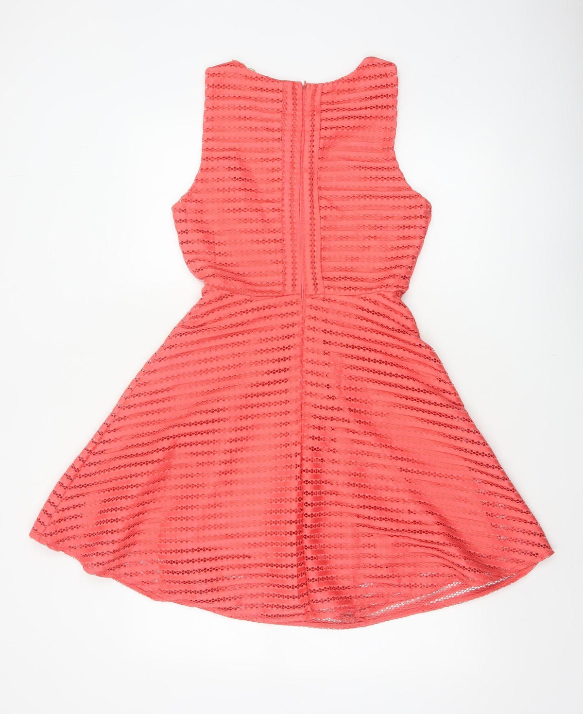 AX Paris Women’s Orange Lace Fit & Flare Party Dress UK 10