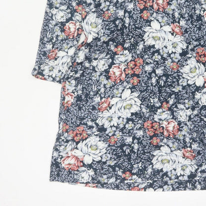 Cotton Traders Women’s Multicoloured Floral Shirt Dress UK 12
