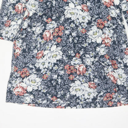 Cotton Traders Women’s Multicoloured Floral Shirt Dress UK 12