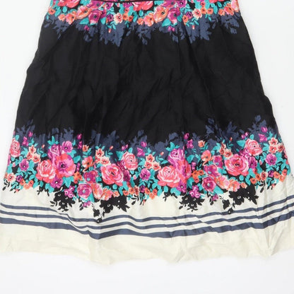 Monsoon Women’s Multicoloured Floral Fit & Flare Dress UK 14