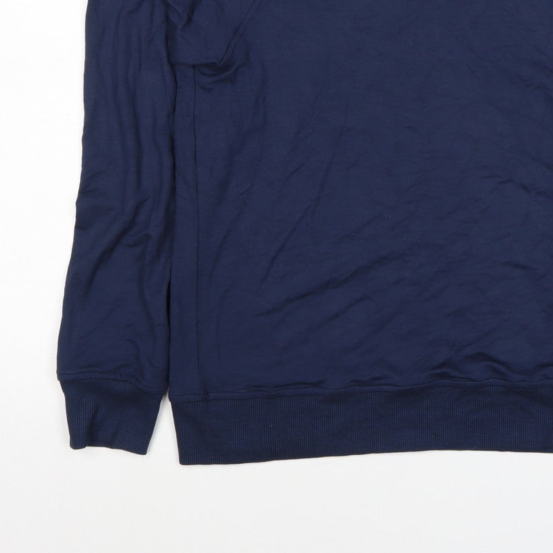 Crew Clothing Company Women’s Navy M Pullover Crew Neck Raglan Sweatshirt