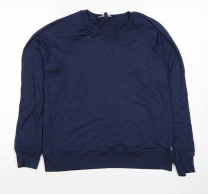 Crew Clothing Company Women’s Navy M Pullover Crew Neck Raglan Sweatshirt