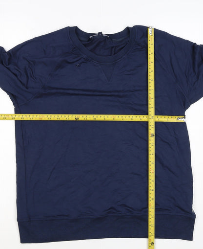 Crew Clothing Company Women’s Navy M Pullover Crew Neck Raglan Sweatshirt