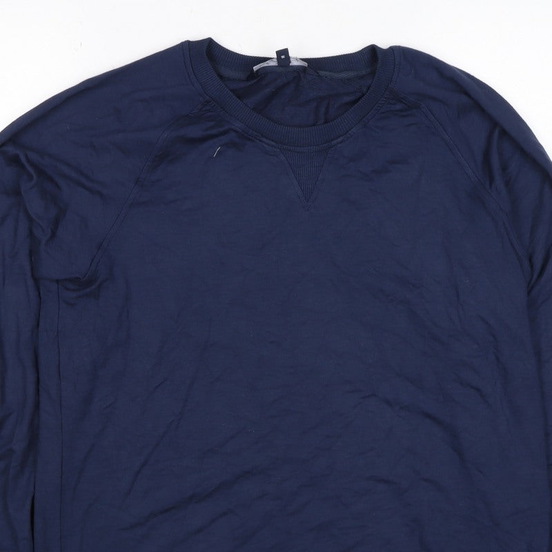 Crew Clothing Company Women’s Navy M Pullover Crew Neck Raglan Sweatshirt