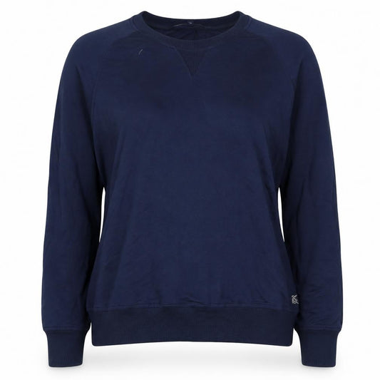 Crew Clothing Company Women’s Navy M Pullover Crew Neck Raglan Sweatshirt
