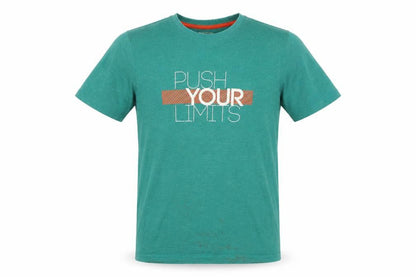 Mountain Warehouse Men's Green XS Push Your Limits Quick Dry T-Shirt