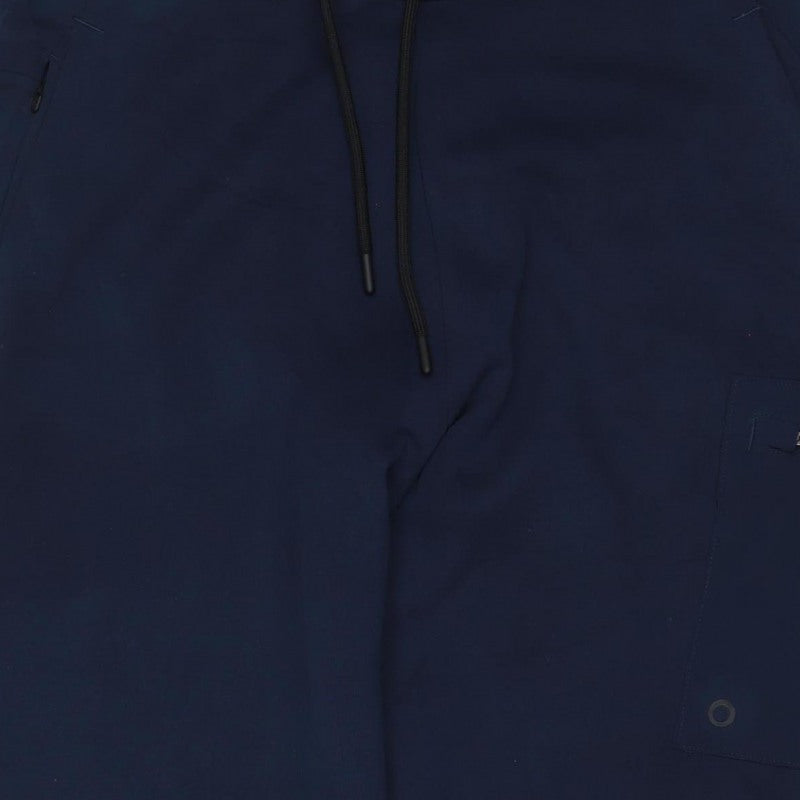 Good Move Men's Blue S Jogger Track Pants Drawstring Zip Pocket