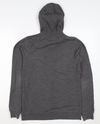 Crivit Women’s Grey Full Zip Hoodie UK 10/12 Hooded Pockets