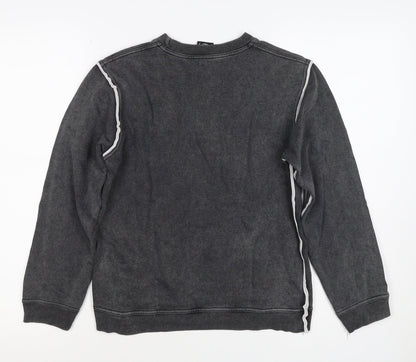Scorpion Bay Boys Grey M Pullover Graphic Sweatshirt Long Sleeve