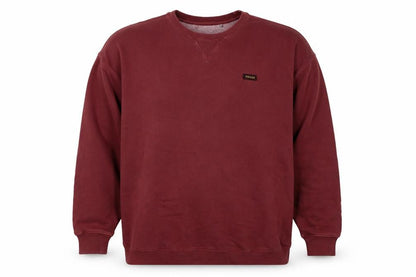 TOG24 Men’s Red 2XL Crew Neck Pullover Cotton Blend Sweatshirt