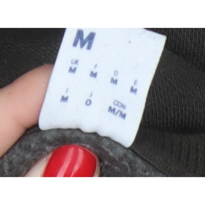 Reebok Men’s Black M Pullover Crew Neck Logo Sweatshirt