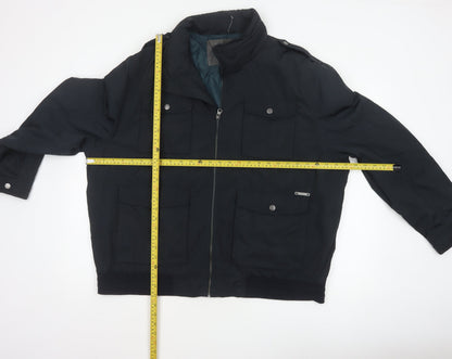 RJR.John Rocha Men’s Black 2XL Military Padded Zip Jacket